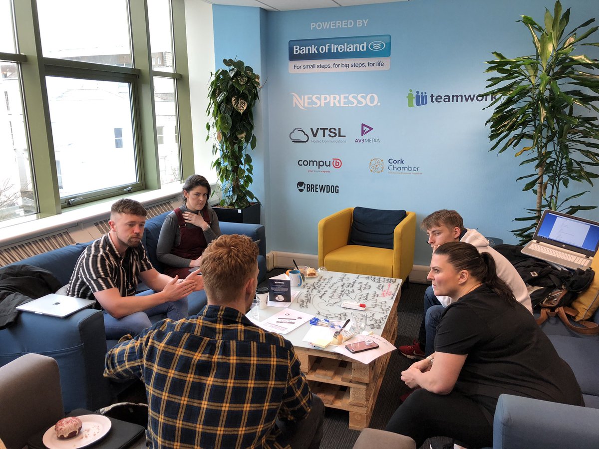 SWCork's tweet image. DAY TWO: Mentors are starting to sit down with team #SWCork