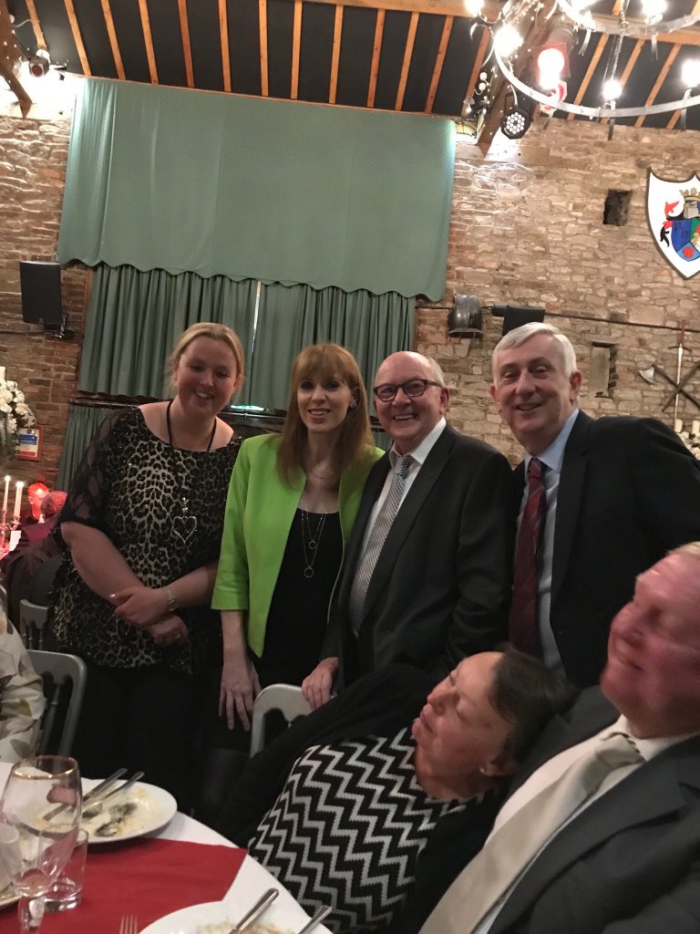 KimSnape's tweet photo. Thanks to @AngelaRayner for being our guest speaker at our @ChorleyLabour &amp; @SRLabour General Election fundraising dinner last night. Thanks also to @LindsayHoyle_MP for his support as always! https://t.co/jsCjzSSdVW