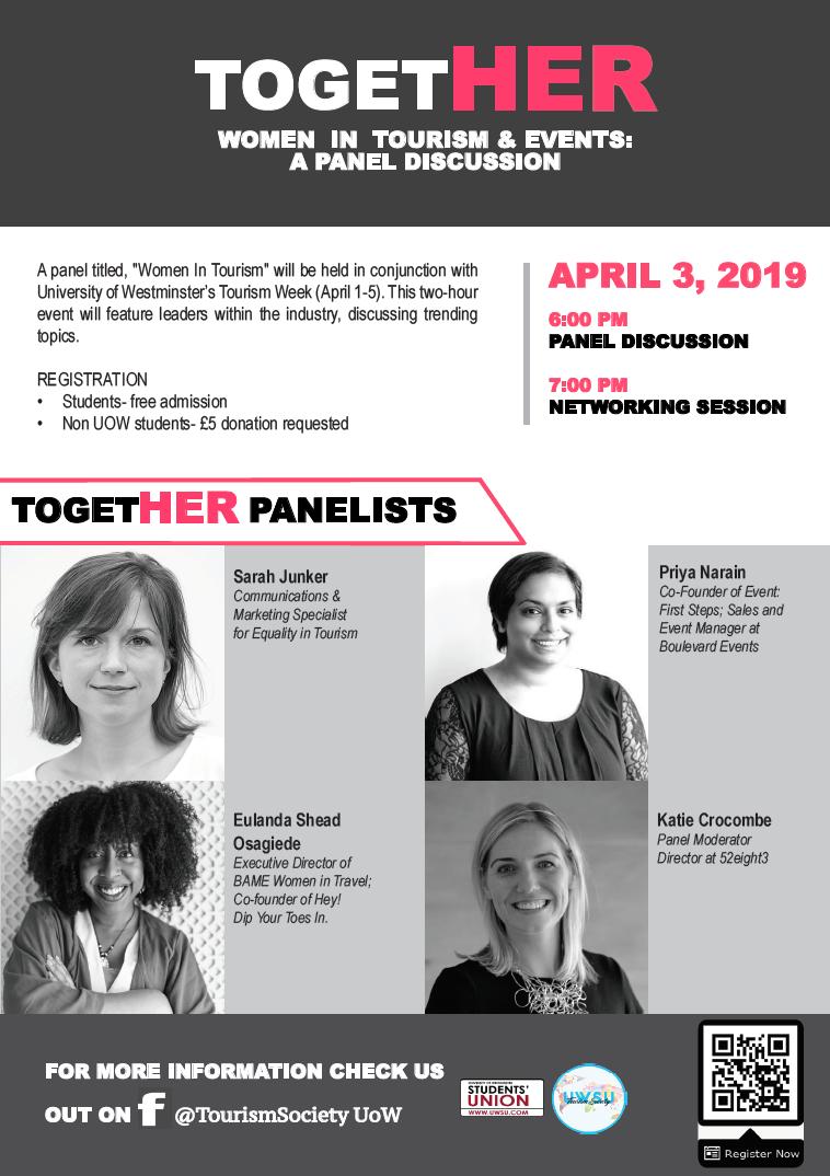 ICYMI: These are our distinguished panelists for our upcoming discussion on April 3rd! It is bound to be an exciting evening! Register here: bit.ly/TogetHERevent #Together #TogetherPanel #EnglishTourismWeek19 #StrongerTogetHER #TogetHERweInspire #EnglishTourismWeek