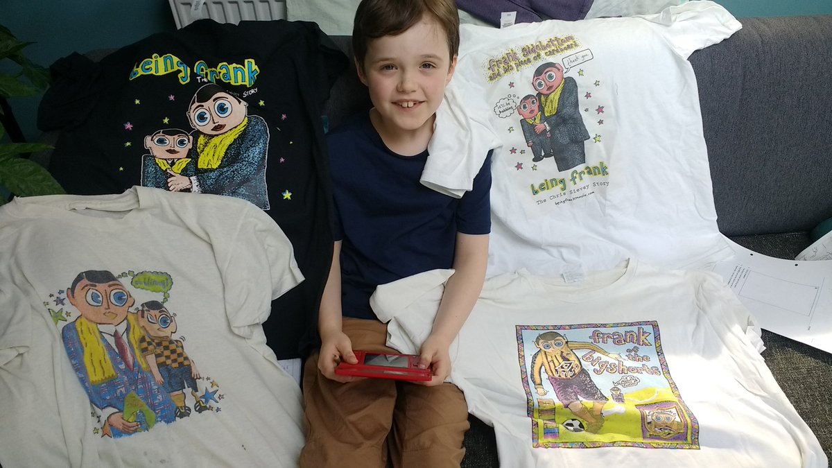 Sorry about all the Frank tweets, but it's exciting seeing a film I helped fund 7yrs ago, finally make it to the big screen!!😀😀
Now, which t-shirt do I wear today? (one of these is 30yrs old!!!)
#franksidebottom
@BeingFrankDoc @mr_sidebottom