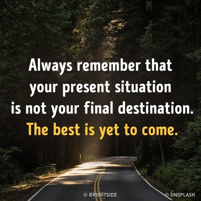 CoolMarketingPH's tweet image. 10 Examples That You Shouldn’t Give Up Even If It’s Hard bit.ly/2iSIb8E
#BrightSide #article #life #challenges #dontgiveup #ctto