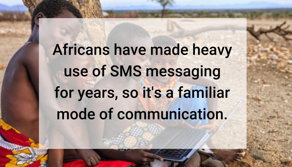 KworkInnovation's tweet photo. Chatbots and Messaging in Africa https://t.co/Y2u5b3AWX6 #tech #africa #africatech https://t.co/fVoUTXwPcZ