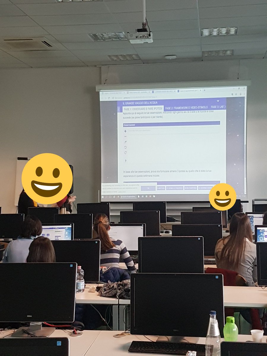 macchia_stefano's tweet photo. Teachers making Episodes of Situated Learning using @GoLabProject tools. A New way to teaching. #scientix 
#ScienzecongliEAS @CremitTW
Gli studenti hanno progettato #EAS utilizzando gli strumenti del progetto @GoLabProject . A breve saranno pubblicati  https://t.co/16RmsaKerI https://t.co/nB8qblNAIH