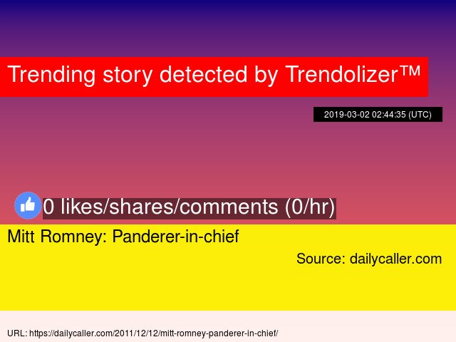 Mitt Romney: Panderer-in-chief mittromney.trendolizer.com/2019/03/mitt-r…