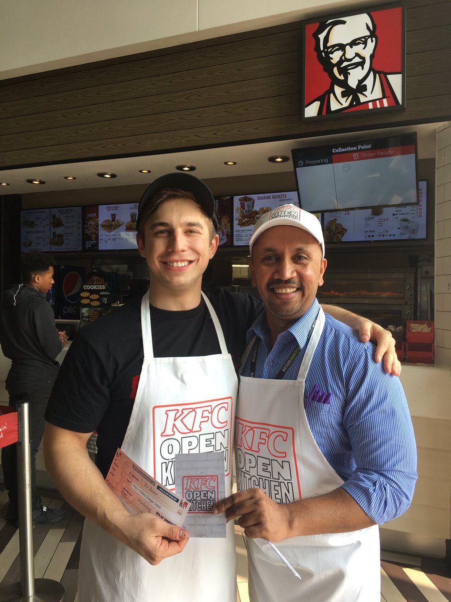 Our guests loved the experience  today!#KFC_UKI  #KFCOpenkitchen #WelcomeBreak