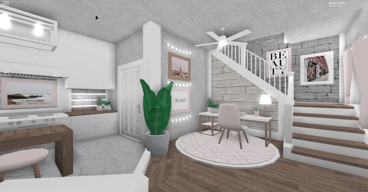 Code Rose On Twitter Blush Townhouse 34k Roblox Bloxburg - roblox bloxburg townhouse