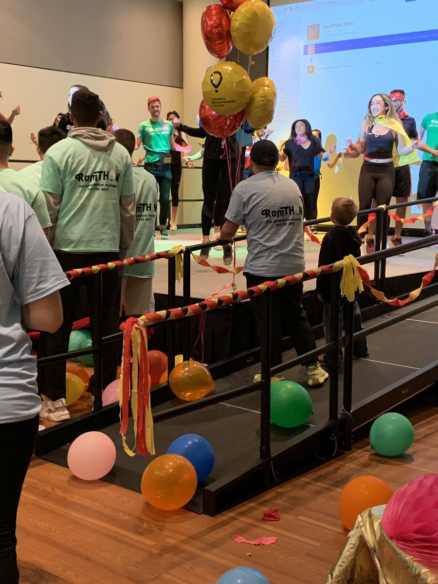 Today we got to attend one of our favorite events, <a href="/RamTHONatVCU/">RamTHON</a>! It’s goal is to raise money for @ChildrensRVA. We got to dance and play, hug our boys <a href="/SigmaChiVCU/">Sigma Chi VCU</a> boys and thank everyone involved for their hard work to make sure families like ours are taken care of. GO RAMS!