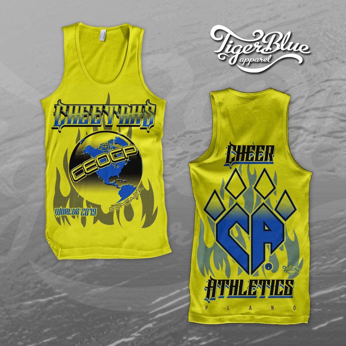 TigerBlueApprl's tweet photo. The Cheer Athletics Plano Worlds 2019 Teams Tanks Pre-sale is available Now! Orders must be received no later than Sunday April 7th, 2019 at midnight.
#CheerAthletics #TigerBlueApparel #Worlds2019
https://t.co/JQs2Fud0yK https://t.co/6hfMaybTwT