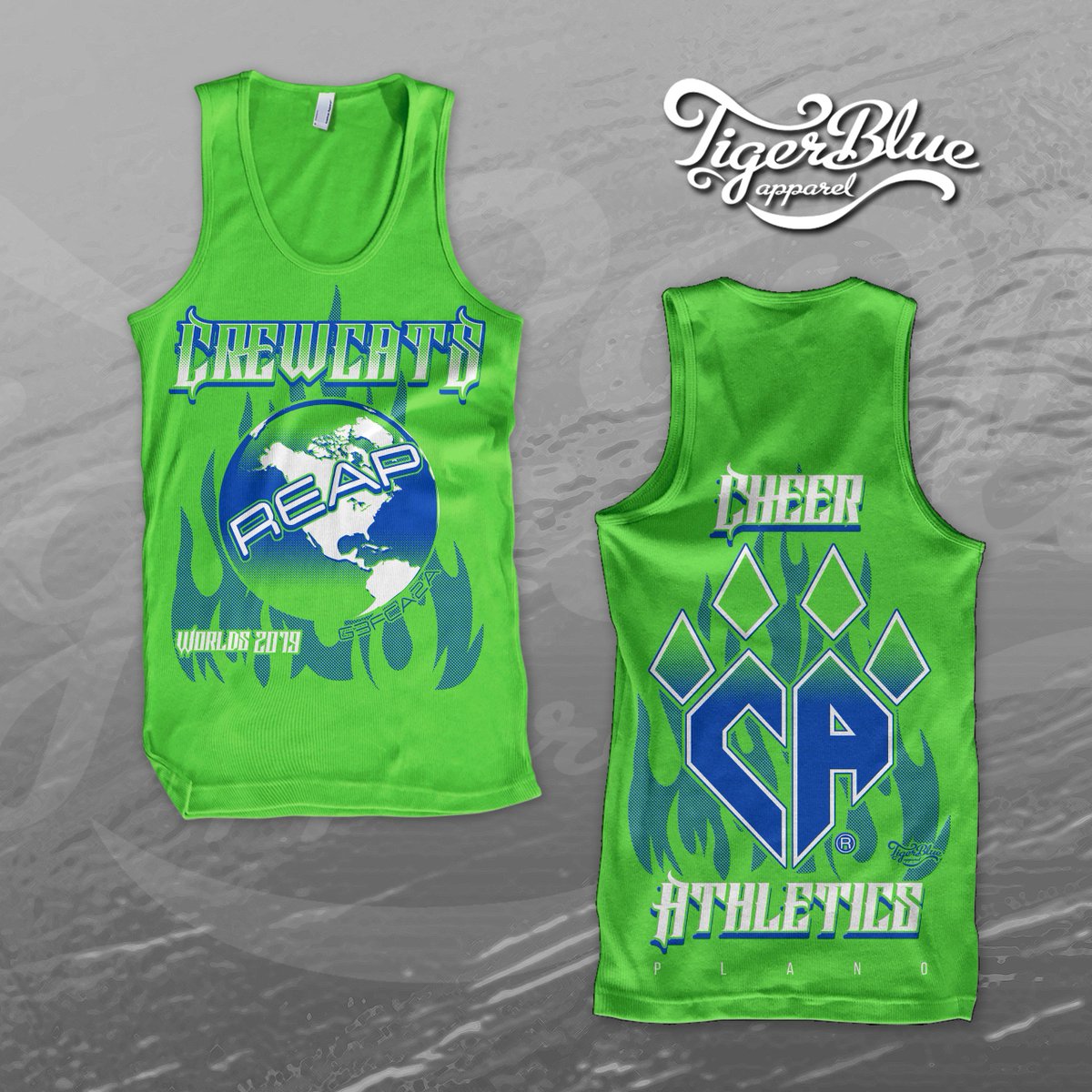 TigerBlueApprl's tweet photo. The Cheer Athletics Plano Worlds 2019 Teams Tanks Pre-sale is available Now! Orders must be received no later than Sunday April 7th, 2019 at midnight.
#CheerAthletics #TigerBlueApparel #Worlds2019
https://t.co/JQs2Fud0yK https://t.co/6hfMaybTwT
