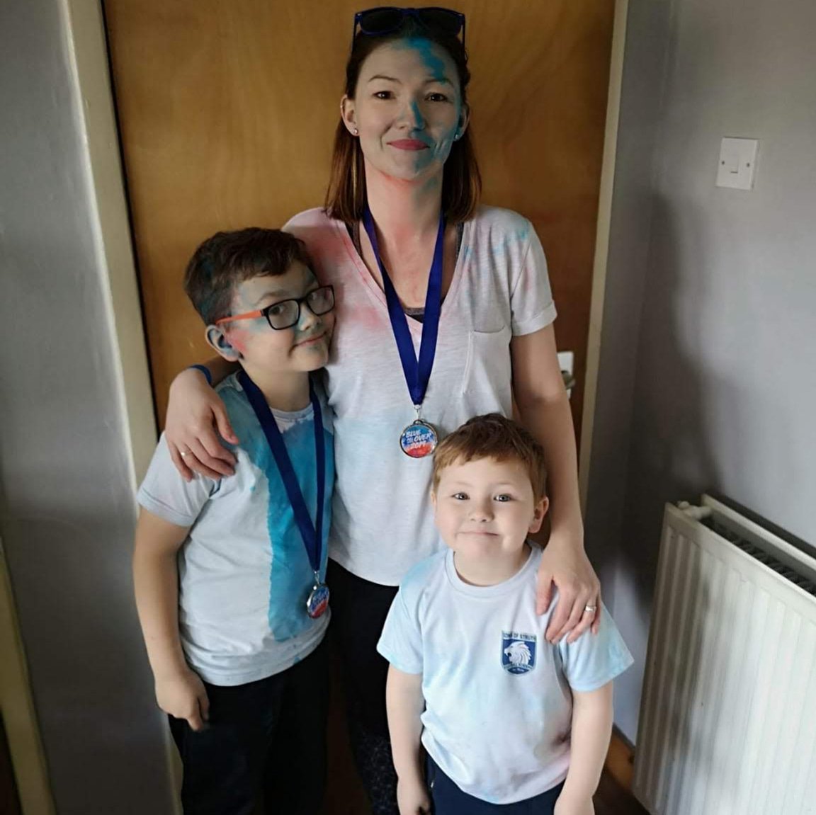 shell_bella_'s tweet image. Great morning at the #BlueAllOver19 fun run 😁❤💙 @RFC_Charity