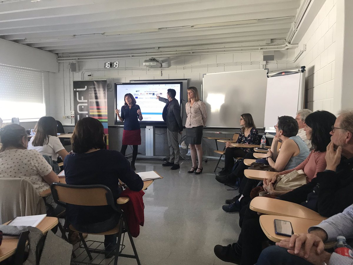 CAFIgalicia's tweet photo. Yesterday we closed our #ELAPSE @EUelapse meeting with a dissemination event about #clil and #europeanprogrammes @EUErasmusPlus for teachers. Thank you all - attendees and presenters. Very inspiring! @lauraeducacio @CFPIdiomas @acmontpellier @ALL4language @ronaldkemsies https://t.co/pCxVctD9wr
