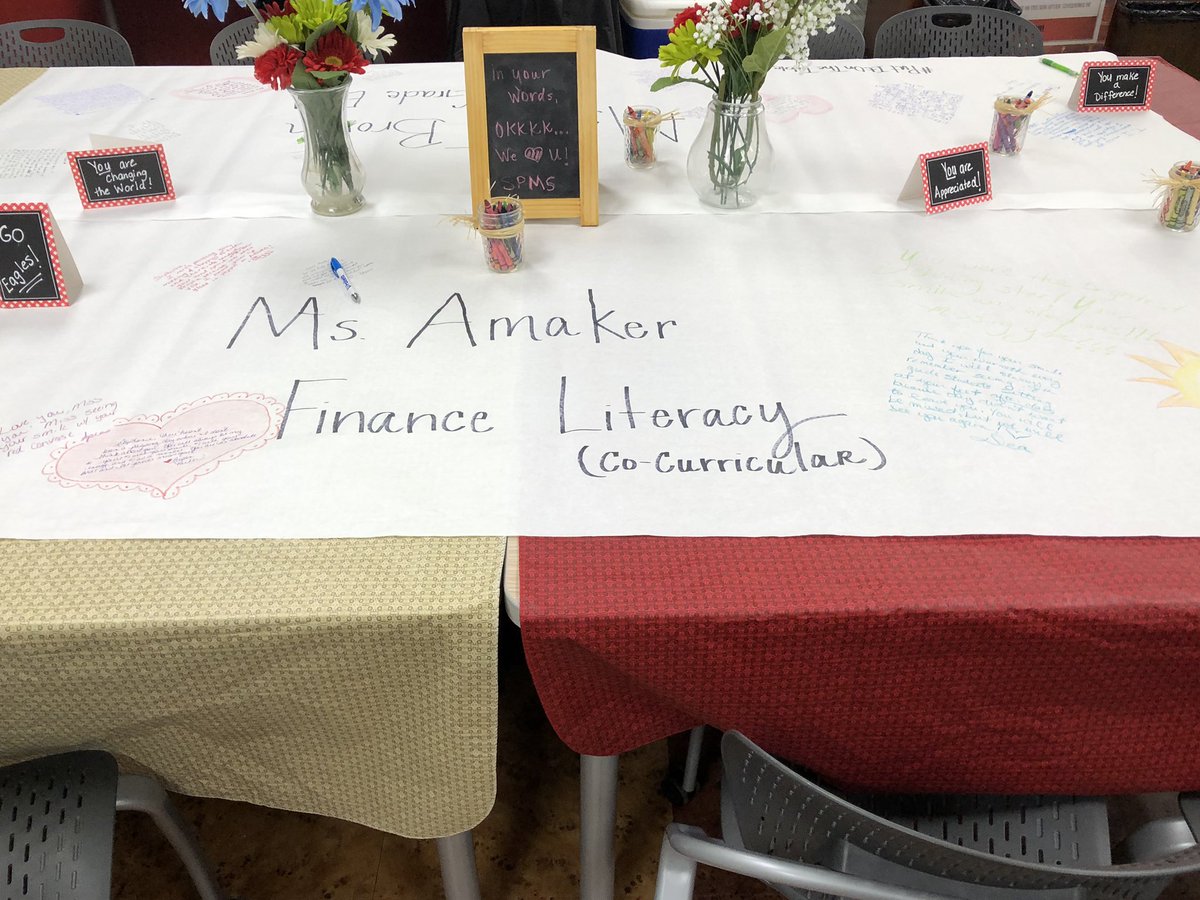 Dr_KJ08's tweet photo. This week, TeamGr8 #PutItOnTheTable We love you Ms. Amaker and Ms. Brown! ❤️ #GoneButNeverForgotten https://t.co/Wt9gQFCpxp