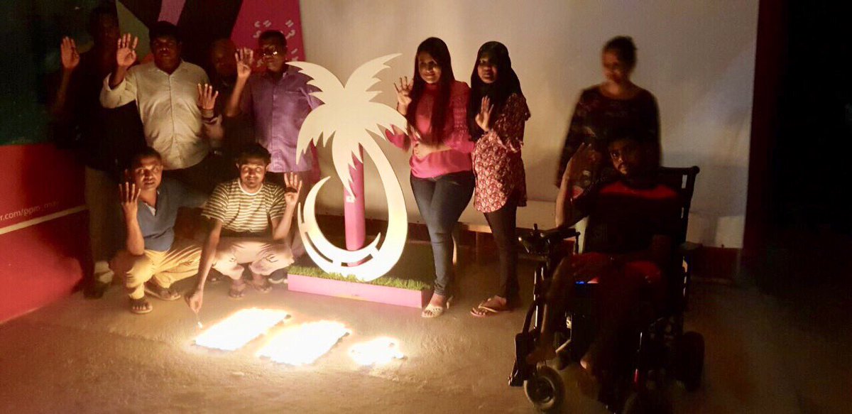 Riza2019's tweet photo. We did our bit. Did you? #Connect2Earth  #EarthHour2019 https://t.co/ZrgFGX9SCB