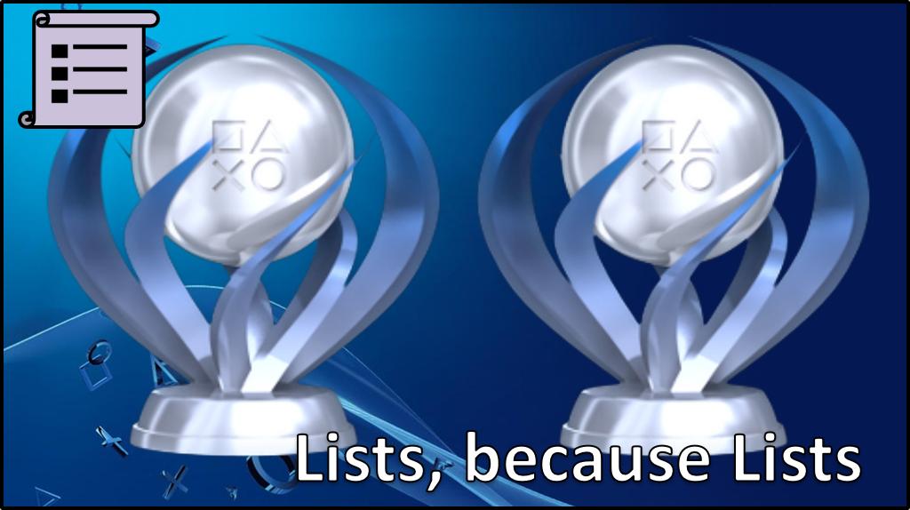 jkgeekly's tweet photo. What does it take to get a Playstation #PlatinumTrophy? @JKRackley doesn't have that many, but these are things he looks for. https://t.co/HFJ9Ngpedr https://t.co/QE8U0eDciz