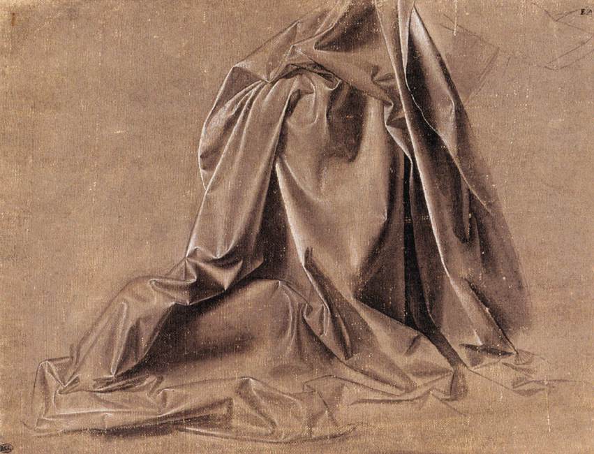 ArtistDaVinci's tweet photo. Drapery for a seated figure, 1470 #highrenaissance #davinci https://t.co/amvAOvPHdg