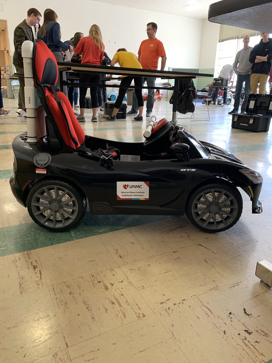 MMguildgardwalk's tweet photo. So impressed with the adaptive car build this morning at MMI.  Amazing how everyone comes together to make each car customized for each child. https://t.co/XLP2IeQ8me