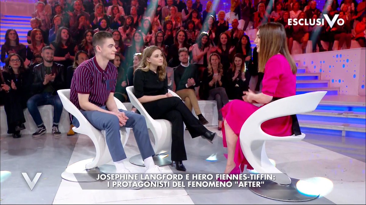 dailyjlangford's tweet photo. 📺| Ya está disponible la entrevista a Josephine y Hero en el programa italiano "Verissimo" 🇮🇹💕 Pueden verla aquí: https://t.co/9QIgtxanXN https://t.co/pRKujzdZQK