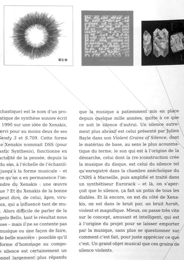 Revue &amp; Corrigée's review of my latest #album "Violent Grains of Silence" released on the great @ellirecords :
elli.media/releases/julie…

#eurorack #modular #xenakis #silence #harsh #noise #music #drone
#granularsynthesis