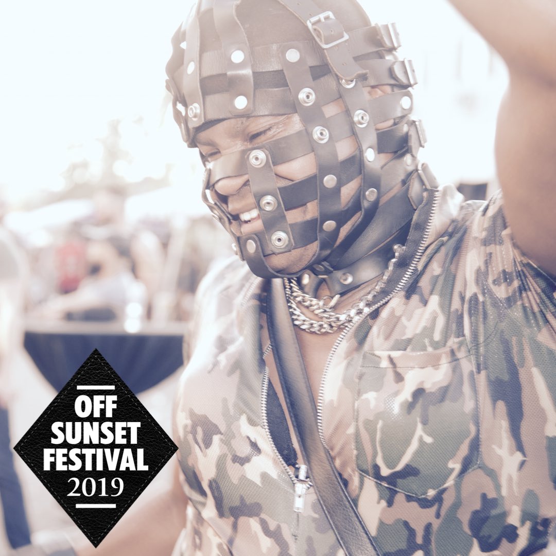 OffSunsetFest's tweet image. The biggest event for leather and kink in Los Angeles hits the streets SUNDAY. $15 Pre-Sale tickets close Saturday 11pm.