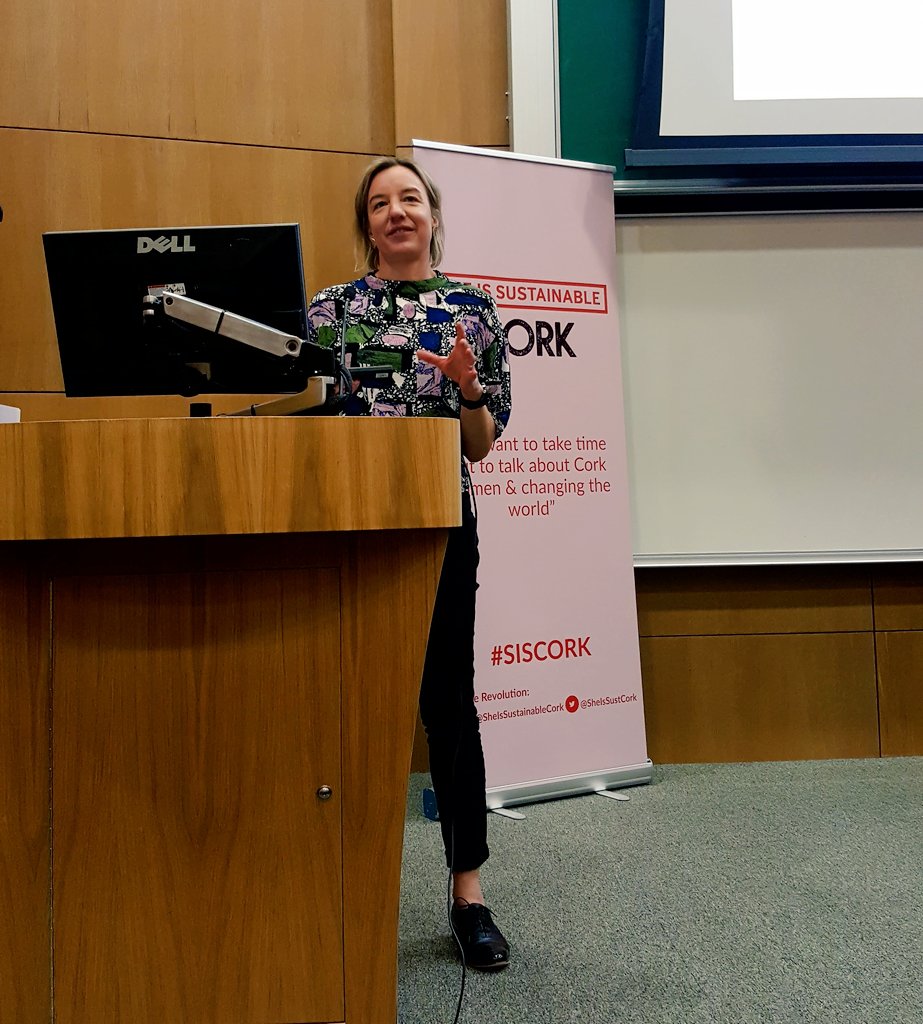 Bibliocook's tweet photo. "If in doubt, DO something."
@shine_tara at @SheIsSustCork
#SISCork https://t.co/Sntd4BnlPn