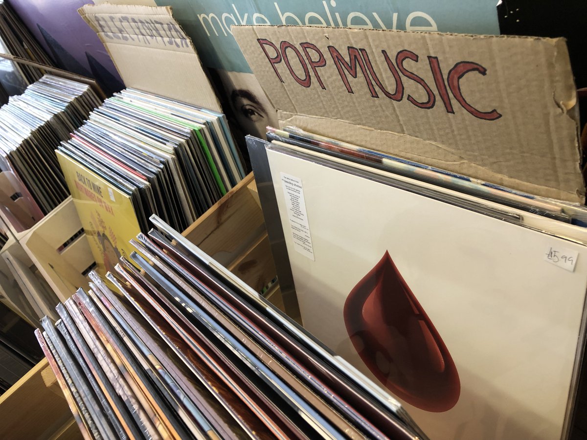 bleedingobvs's tweet photo. When I nipped into @wahwahrecord this lunchtime, owner Alan told me today his “Pop” section actually started because he couldn’t fit my debut album into any individual genre. I'm there alongside Prince and The Scissor Sisters... #proud #wakefield #genrebusting #popmusic #queer https://t.co/UnK7I6UATX