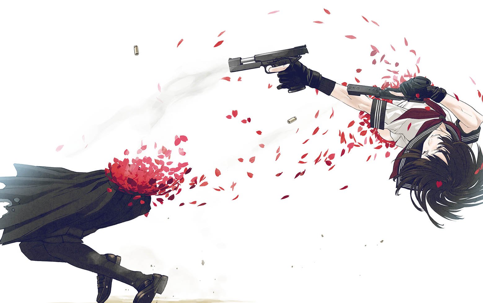 コザキユースケ Yusuke Kozaki こうなるかな 銃の女の子絵は方々の企画書などでちょいちょい使われ 恐縮です 平成最後に自分の代表作を貼る T Co 6flt1gyw7d Twitter