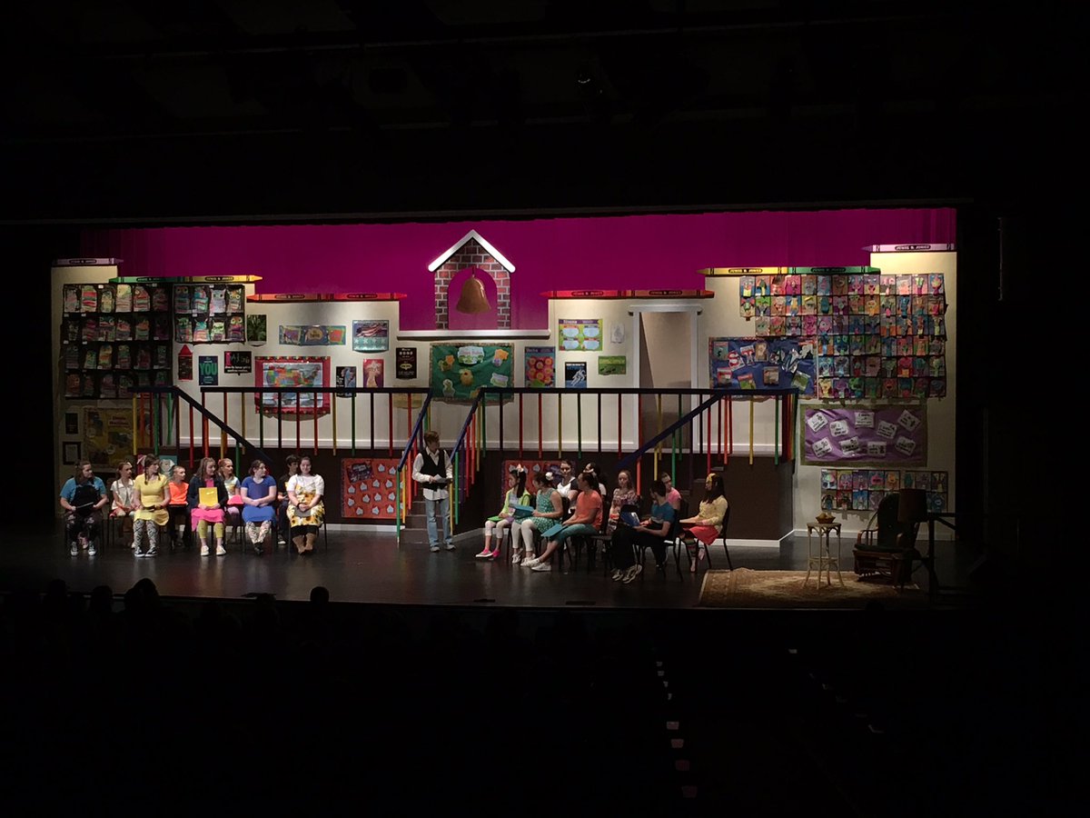 JR7Supt's tweet photo. Proud of @JHS_Page2Stage, @DanbyRT &amp; @R7_Shop for their leadership last night for our students 6-12, and their performance. Great energy by the kids and very entertaining. Last production tonight, 7 PM in the PAC. https://t.co/14oAPGvJtM