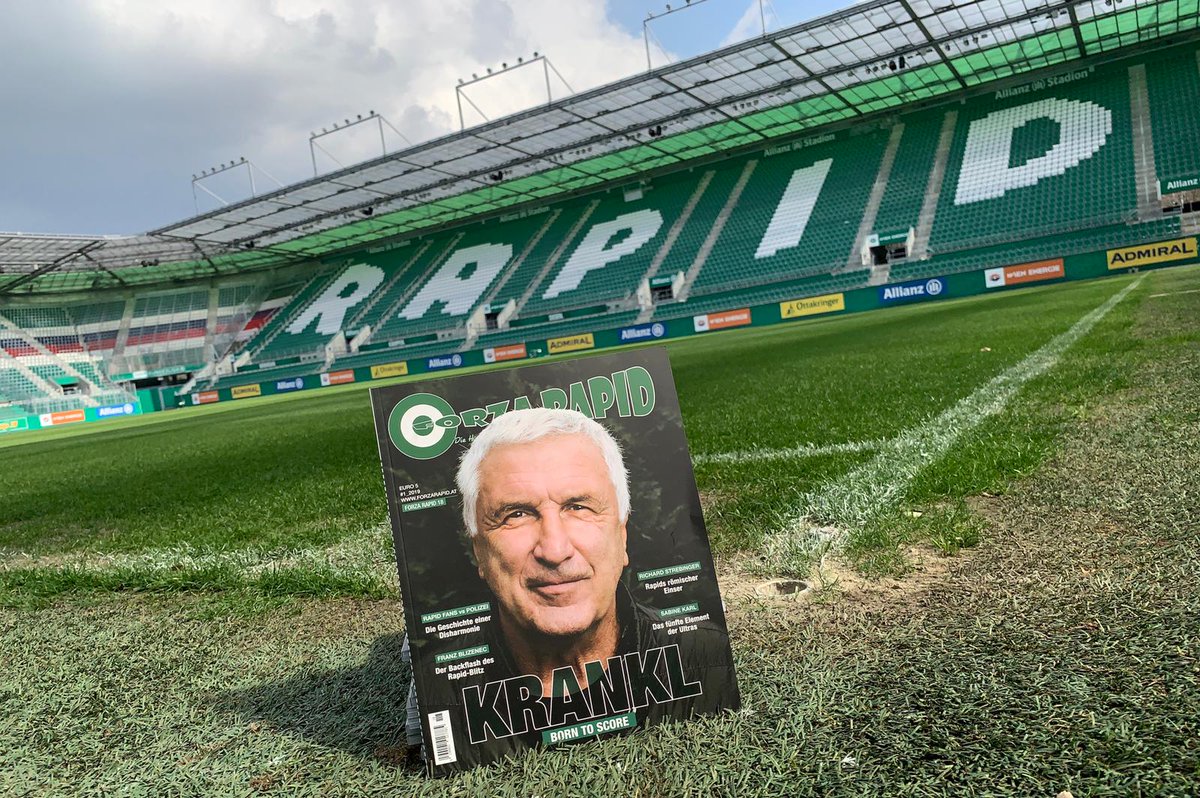 Heute kolportieren wir: Und zwar unsere druckfrische #18 in der Keisslergasse, ab ca. 90 Minuten vor Spielbeginn (15.30 Uhr).