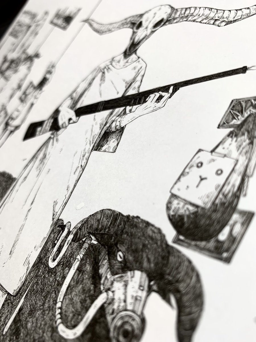 田ヶ喜一 狂う獣 Misumiサンの楽曲 狂う獣 のイラストを描かせて頂きました どの部分もめちゃくちゃカッコイイ曲です とてもオヌヌメです T Co 19gtqhmugg T Co tayfty8j Twitter