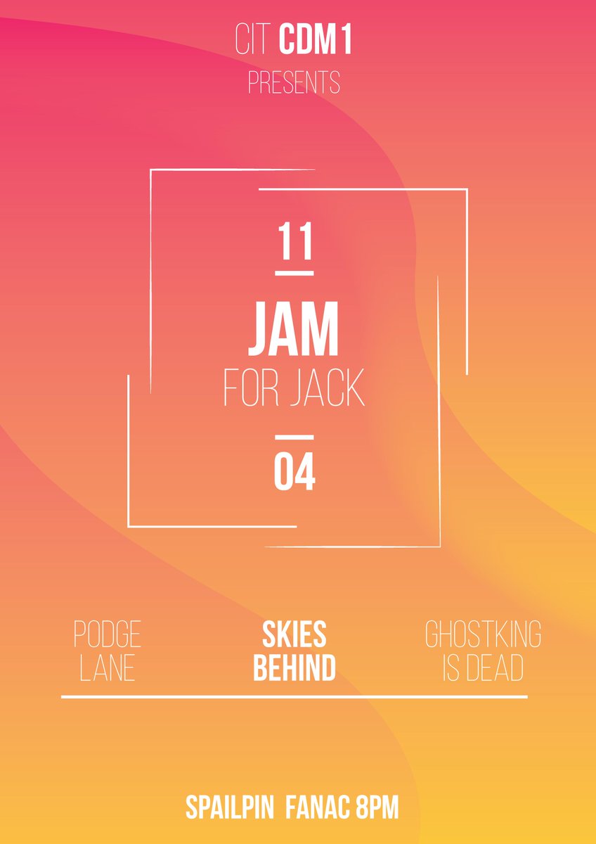 JAMFORJACK's tweet image. Do you love great music? Do you want to support a great cause? Learn more about Jam for Jack here! facebook.com/events/4141879…