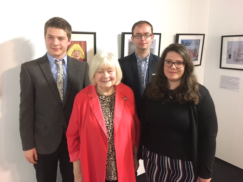 Cynon Valley MP <a href="/AnnClwyd/">Ann Clwyd</a> with <a href="/cynonvalleymus/">Cynon Valley Museum</a> staff this morning at the launch of her exhibition. Read the full story on Aberdare.fyinetwork.co.uk later on today <a href="/WelshLabour/">Welsh Labour</a> <a href="/CynonLabour/">Cynon Valley Labour 🌹</a> #aberdare <a href="/R_J_Lewis/">Robin J. Lewis</a> <a href="/labourpress/">Labour Press</a>