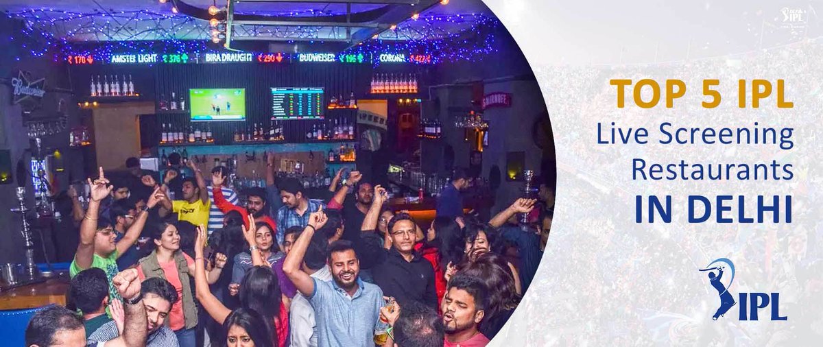 Primo_OOFFRR's tweet photo. IPL Fever has again caught all of us. Isn't it?
In this IPL season, we all gotta know about Top IPL Live screening restaurants in Delhi. Click on the link to read the full blog.
https://t.co/G6Vqt93IzP
#IPL #IPLFever #IPLScreeningRestaurants #OOFFRR #DiscountKaCounter https://t.co/Lyor5GCXxp