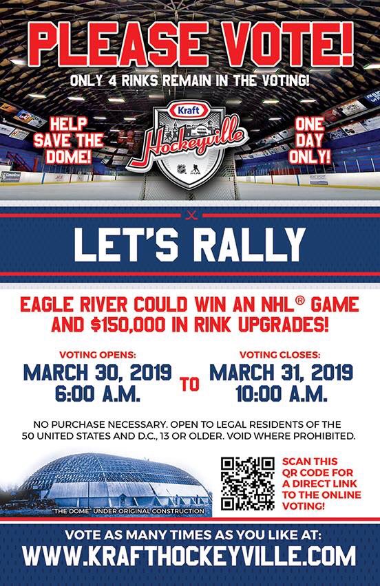 kpluedeman's tweet photo. #KraftHockeyville #voteforthedome https://t.co/GSIjb5f3ym https://t.co/n2CMjRzVSh