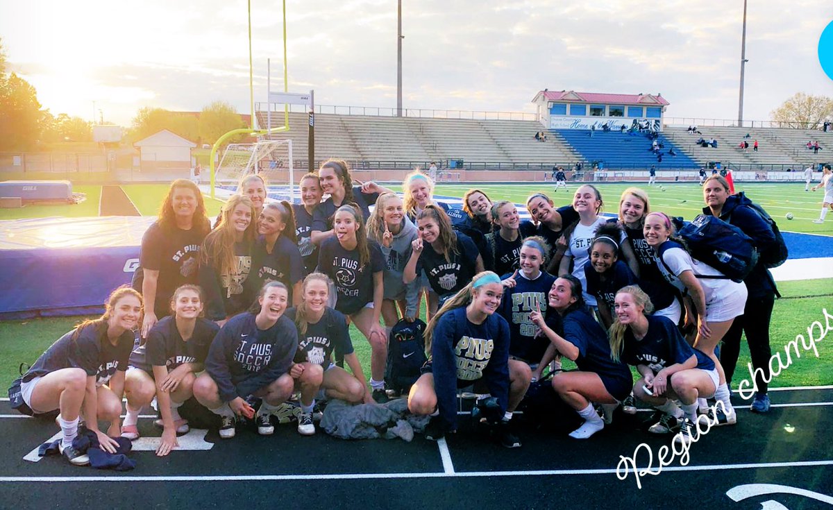 SPXWomensSoccer's tweet photo. Great week before spring break! 7-0 win over Oconee for region championship and 2-0 win over rival Marist. Now time for some relaxing and fun in the sun! #SPXSoccer #MarchMadness #RegionChamps #Grind https://t.co/Mgxn0b380c
