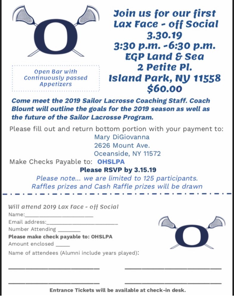 Coach_Blount's tweet image. Today 11am in the Nation! GR8 Day For A GR8 Day! 

Face-off Social @ Eat land and sea after!  Can get tickets at door! Come Support!

#OLax #Up2Sumthin