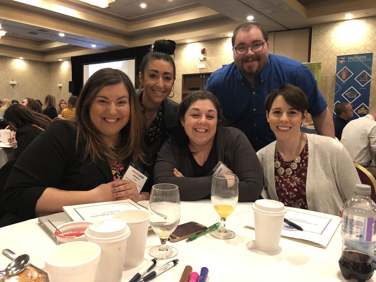 desalvom1's tweet photo. The @MarianaBracetti #teachtolead SQUAD is ready to get this party started! This work is hard, important and so meaningful but our students and families deserve it! @TeachtoLead  @MarianaBracetti #TTLsummit #mbacs https://t.co/MbSt5O1EQO
