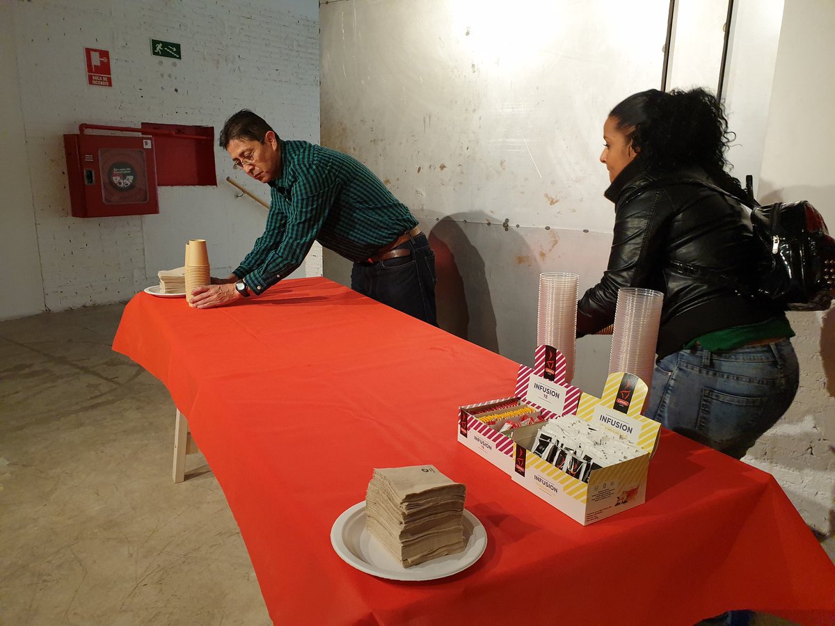 CaritasMadrid's tweet photo. @CARIFOODescuni, la empresa de inserción de catering que apoya Cáritas Madrid, hoy ha estado presente en el 1er Encuentro de Personas Voluntarias de Fevocam https://t.co/yZdRPnsTGc