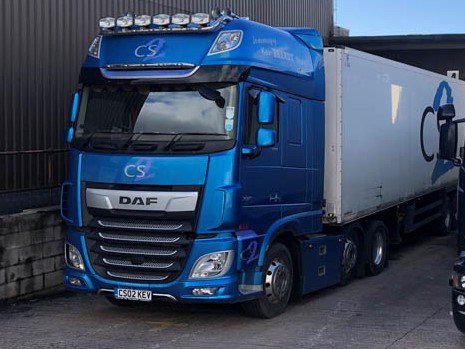 CS2Transport's tweet image. Our flagship truck. In memory of Kev &apos;Shandy&apos; Shand, a much missed CS2 driver.
#Shandy  #KEVtruck  #favouritetruck  #notthatwehavefavourites  #honest