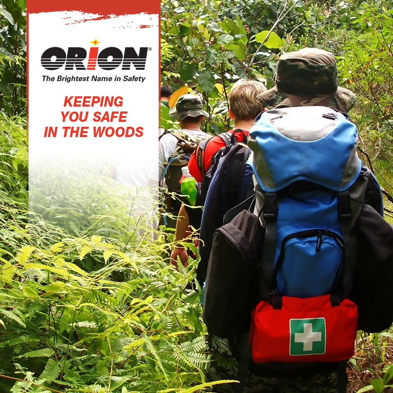 OrionSafety's tweet photo. It’s Spring! Now is a great time to get outdoors! Visit our FB page for 5 great safety tips for hiking. Carry an Orion Search &amp; Rescue Safety Kit &amp; First Aid Kit. Find out more here: https://t.co/lmw3XYbZo9  #safety #OrionSafety #hiking #outdoorfun https://t.co/SUGxmrgOcU
