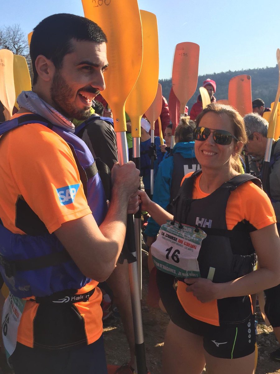 Rien ne les effraie pour une noble cause #dondorganes <a href="/LaCourseduCoeur/">La Course du Coeur</a> #sapfr #SAP4ALL #missionmars @sapfrance @saplabsinfrance #SaplabsParis <a href="/will53155272/">Willemien</a>