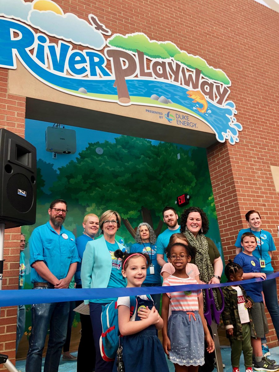 MarblesRaleigh's tweet photo. A #RiverPlayway runs through it! Our brand-new Neuse River themed exhibit is open for PLAY. Thank you @DukeEnergy for the support that allowed us to create this incredible adventure! And way to go Team Marbles, for bringing it all to life. #weplay #playmatters #exploreexperiment https://t.co/3hriYjmp1C