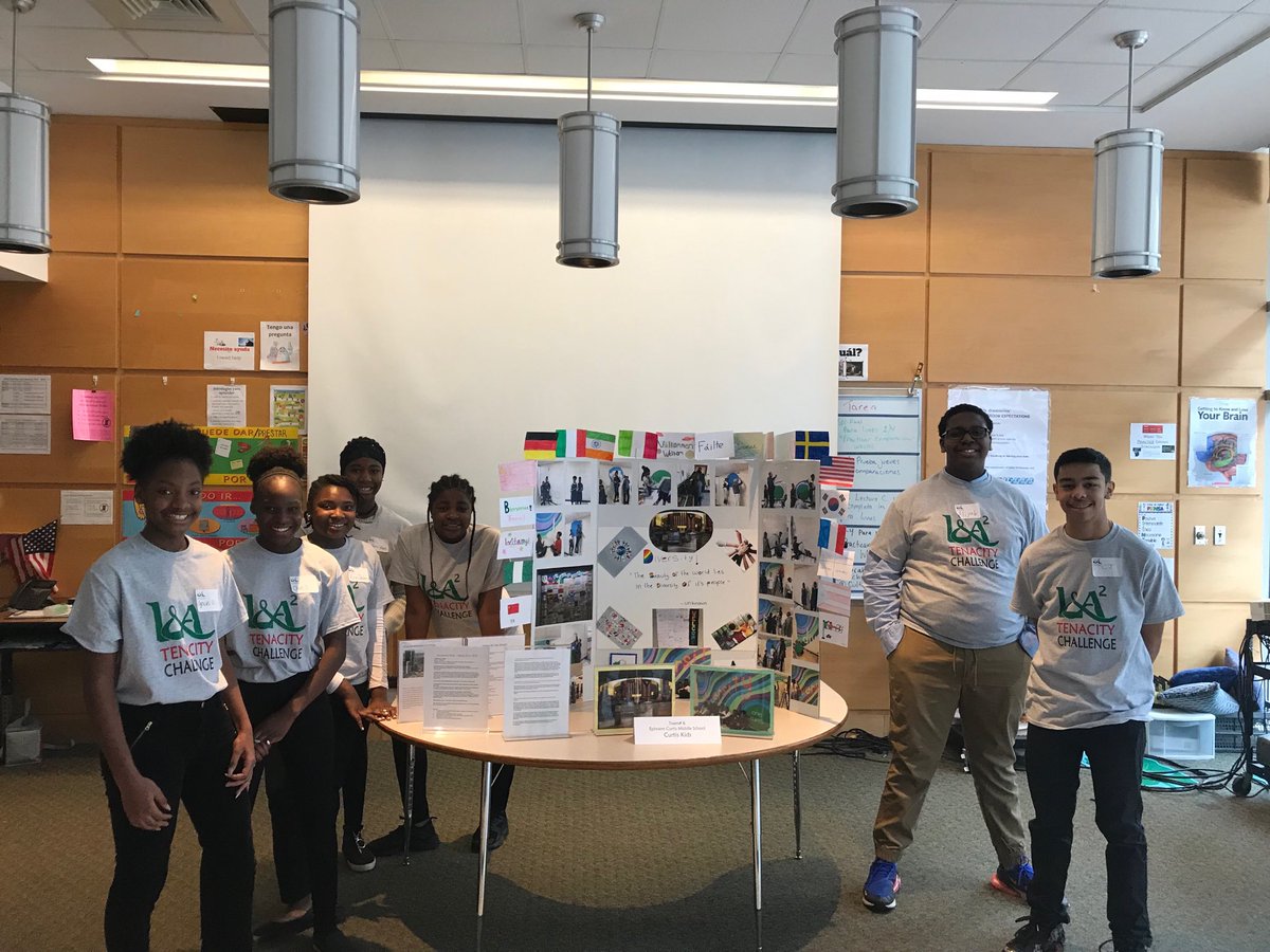 KTTReading's tweet photo. Team Curtis Kids from Sudbury do am awesome job with their leadership project!!!! #TenacityChallenge2019 https://t.co/bSgWuJqHsj