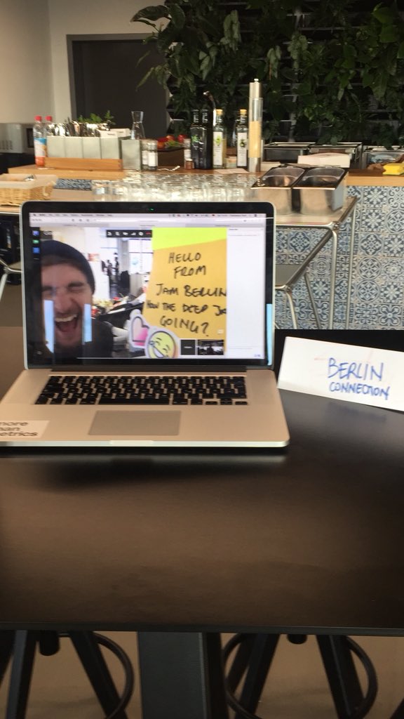 Munich ❤️ Berlin  - Join us on Hangouts ( Adam sent a link on basecamp) #GSJam #thisiswhywejam
