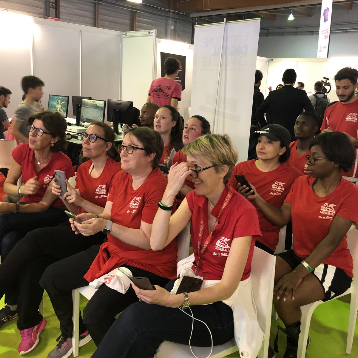 L’équipe GENERALI au Top de la mobilisation pour le #Handicap au <a href="/StepStoneDigit/">StepStone Digital Challenge</a> #Inclusion #RSE