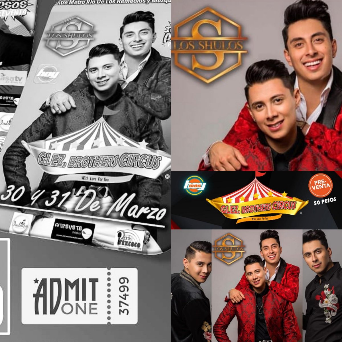 GlezFamCircus's tweet photo. @TeamShulos HOY 30 y 31 Marzo en @GlezCircus. Funciones 30 y 31 de Marzo. En Av. Valle del Don y Azalea. Reservaciones 5580942202 y 5527378959. Da RT y obtén un boleto a costo de preventa @BrianCaldron @TeamShulos https://t.co/BP910YDrm1