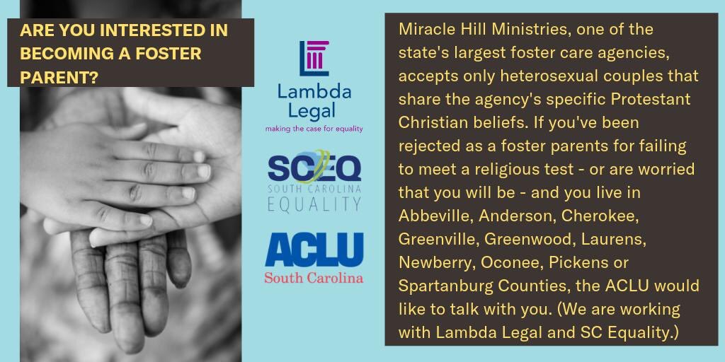 Any contact with us will be kept confidential and won’t obligate you in any way. Please contact Jeff Ayers at jeffayers@scequality.org or (803) 256-6500