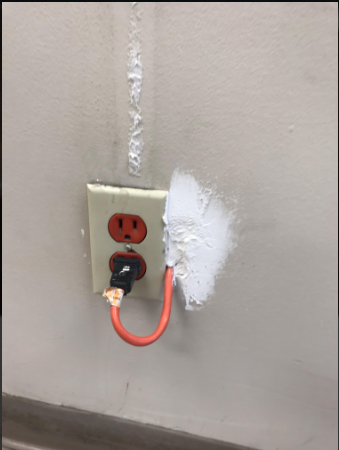 Make_It_Right's tweet photo. Good morning. When you are doing your Saturday chores, please leave electrical work off your list. #electricalsafety https://t.co/2CriR8SzfK