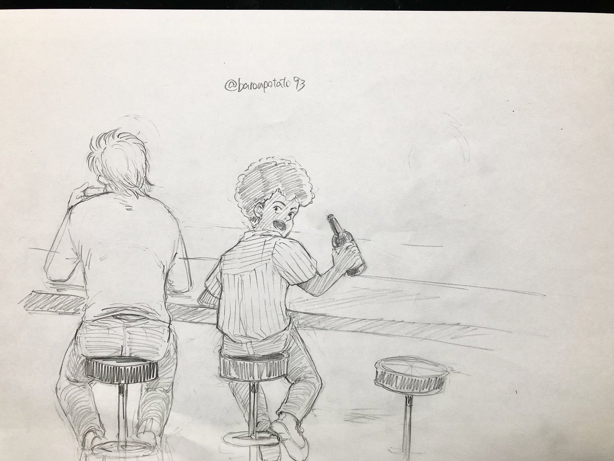 旋さん(@riddlelight)よりスキップ
飲みにきた。 