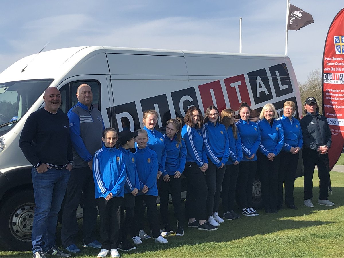 Big thanks to <a href="/DigitalOfficeNE/">Digital Office Solutions Ltd</a> for helping the Girls <a href="/Durham_Golf/">Durham Golf</a> with Sponsorship <a href="/wynyardgolf/">Wynyard Golf Club</a> helping to give a great bunch of girls an opportunity to Learn and Develop <a href="/AndyBetts1977/">Andrew Betts</a> #teamwork #process ❤️🏌️‍♀️
