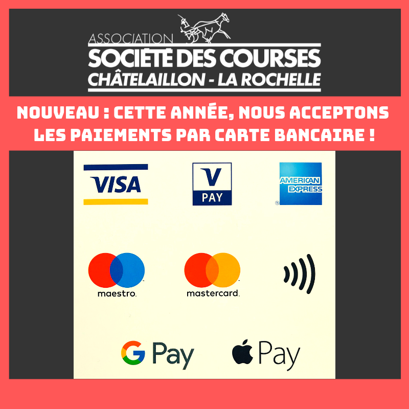 hippochatel's tweet photo. NOUVEAU !!
A partir de dimanche nous acceptons les paiements par Carte Bancaire! https://t.co/aaISWLR80R